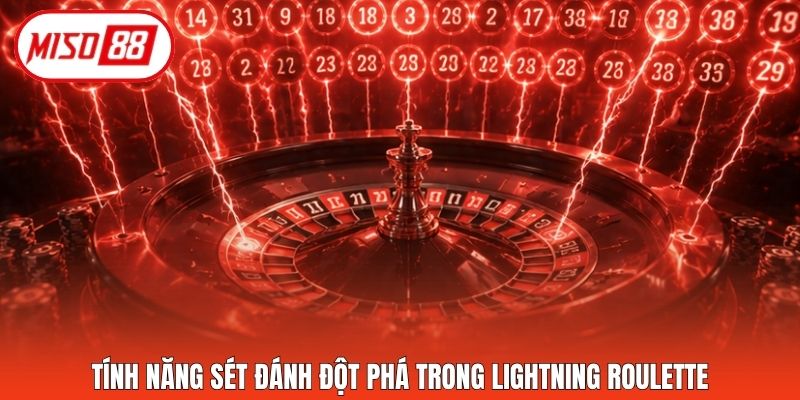 Tính năng Sét Đánh đột phá trong Lightning Roulette
